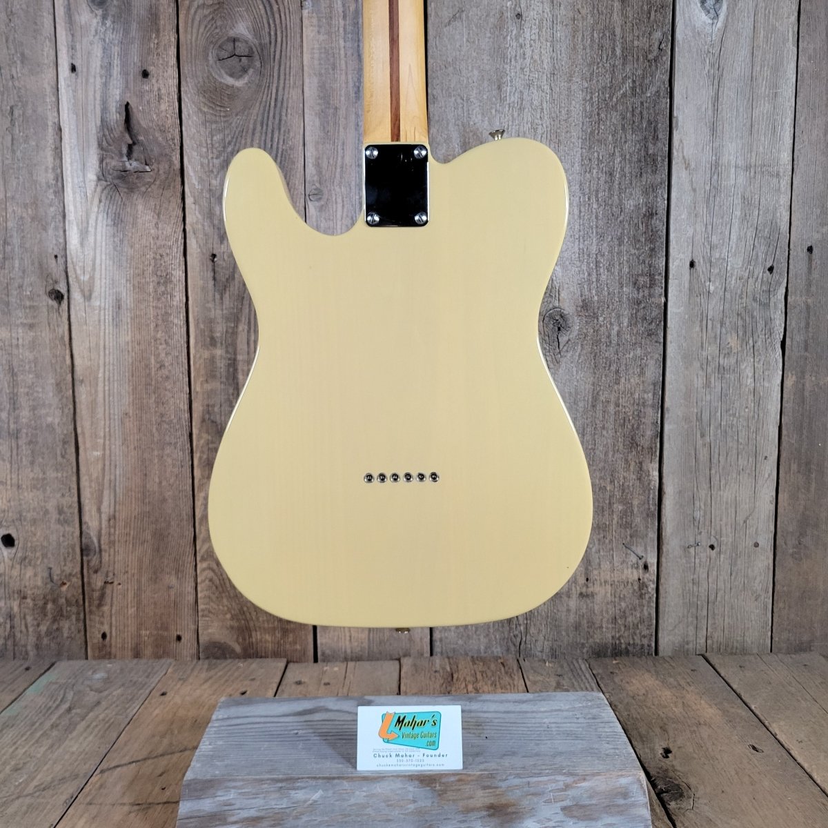 Fender 2024 Vintera II 50s Nocaster Blackguard Blonde Near Mint - Mahar's Vintage Guitars