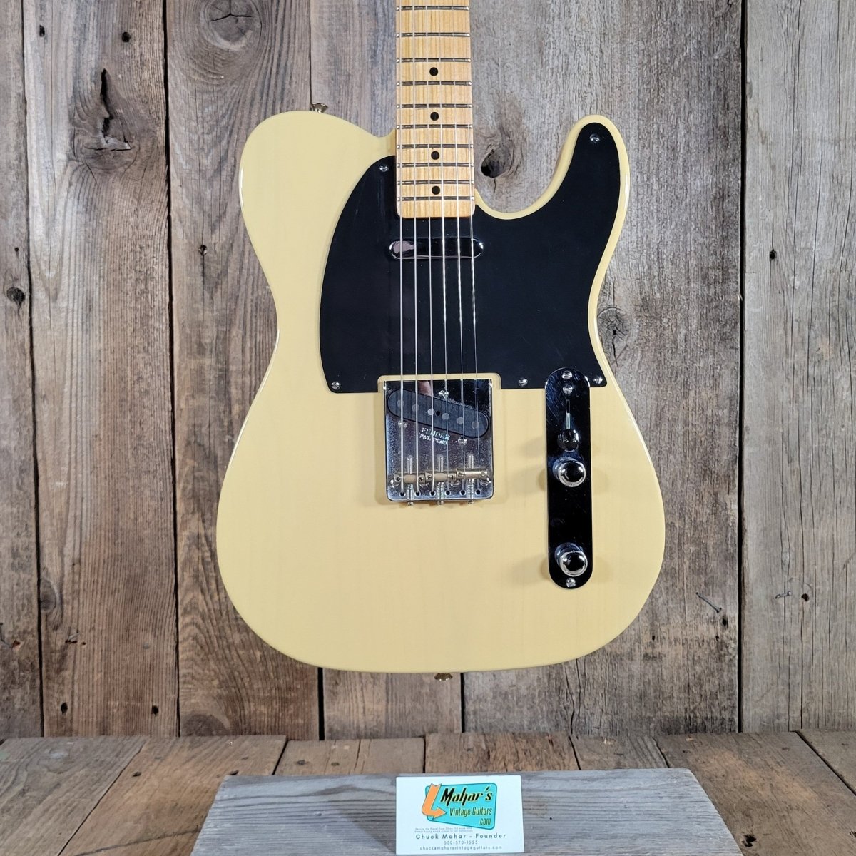 Fender 2024 Vintera II 50s Nocaster Blackguard Blonde Near Mint - Mahar's Vintage Guitars