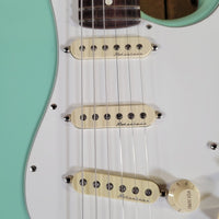 Fender 2025 Jeff Beck Stratocaster Surf Green Rosewood Fretboard, Mint - Mahar's Vintage Guitars