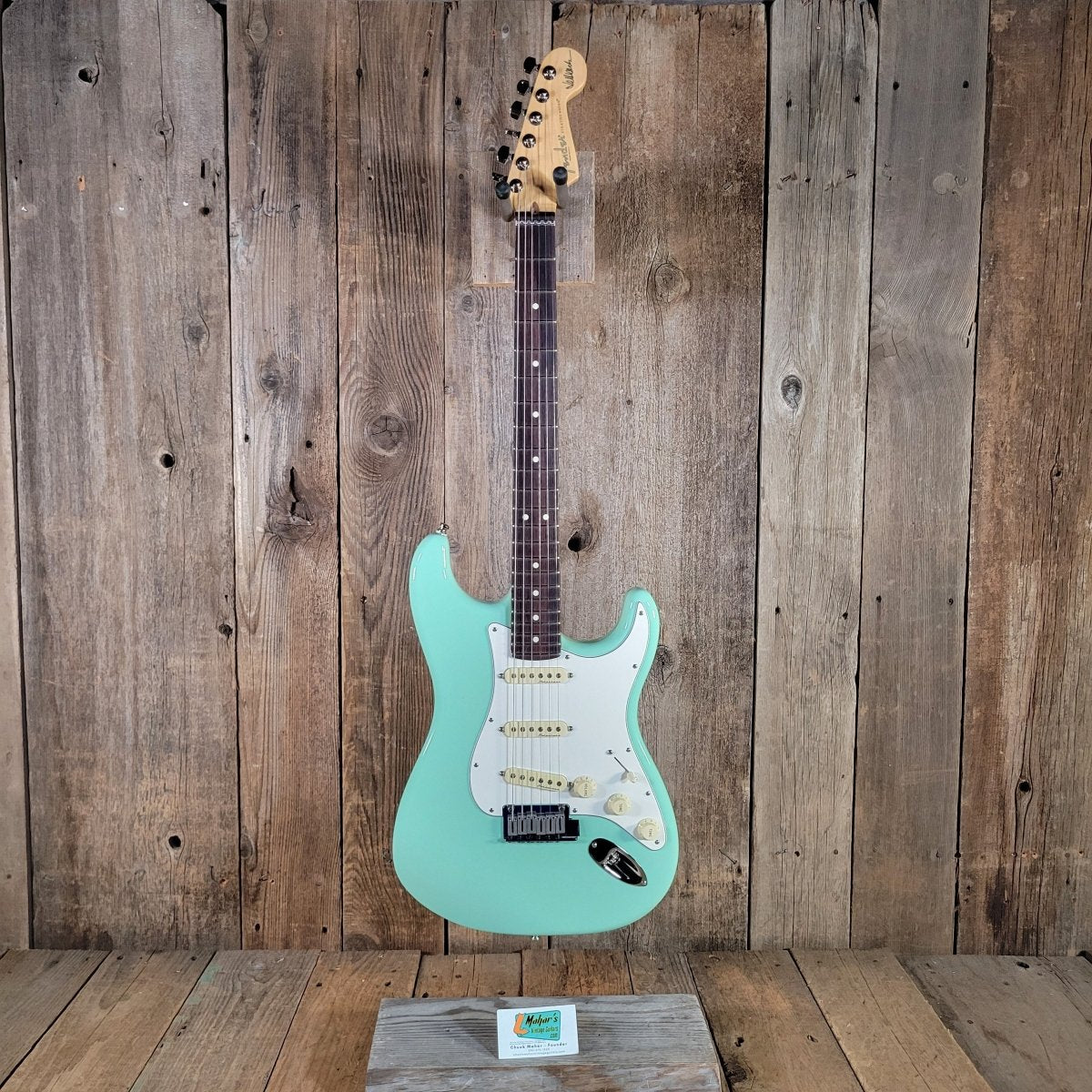 Fender 2025 Jeff Beck Stratocaster Surf Green Rosewood Fretboard, Mint - Mahar's Vintage Guitars