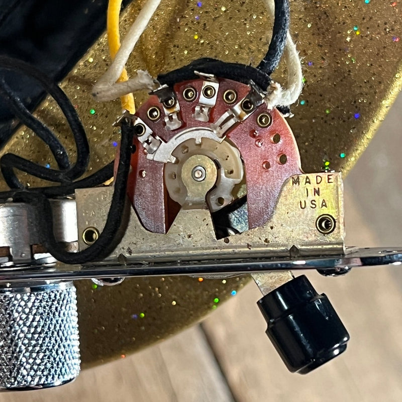 Fender 24 of 29 Telecaster Gold Sparkle Holoflake 1993 Guitar Center 29th Anniversary - Mahar's Vintage Guitars