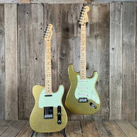 Fender 24 of 29 Telecaster Gold Sparkle Holoflake 1993 Guitar Center 29th Anniversary - Mahar's Vintage Guitars