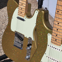 Fender 24 of 29 Telecaster Gold Sparkle Holoflake 1993 Guitar Center 29th Anniversary - Mahar's Vintage Guitars