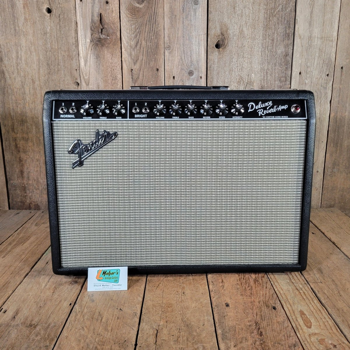 Fender '64 Custom Deluxe Reverb Hand - Wired 2022 - Mahar's Vintage Guitars