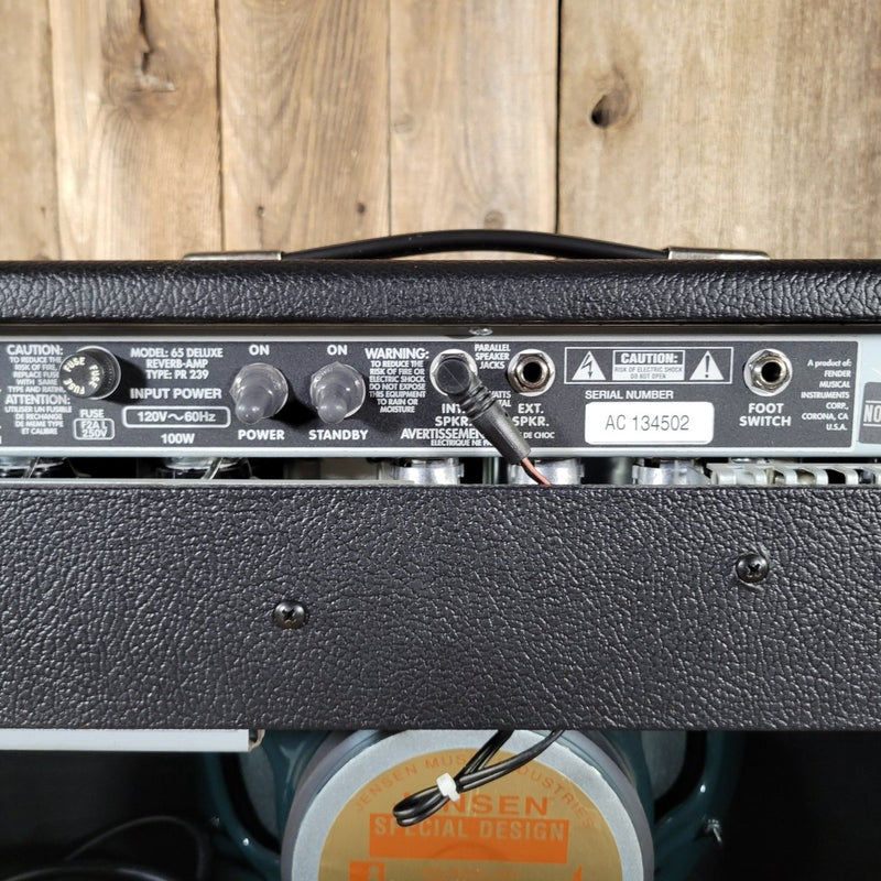 Fender ’65 Deluxe Reverb Reissue 2021 – Black Panel, Near Mint with Cover - Mahar's Vintage Guitars