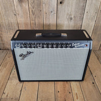 Fender ’65 Deluxe Reverb Reissue 2021 – Black Panel, Near Mint with Cover - Mahar's Vintage Guitars