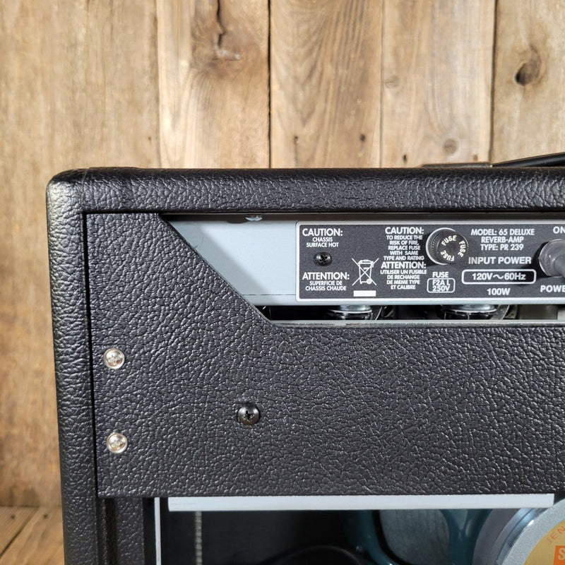 Fender ’65 Deluxe Reverb Reissue 2021 – Black Panel, Near Mint with Cover - Mahar's Vintage Guitars