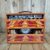 Fender '65 Princeton Reverb Reissue 2021 – Tweed Version with Custom Ornate Hardwood Cabinet - Mahar's Vintage Guitars