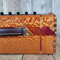 Fender '65 Princeton Reverb Reissue 2021 – Tweed Version with Custom Ornate Hardwood Cabinet - Mahar's Vintage Guitars