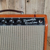 Fender '65 Princeton Reverb Reissue 2021 – Tweed Version with Custom Ornate Hardwood Cabinet - Mahar's Vintage Guitars