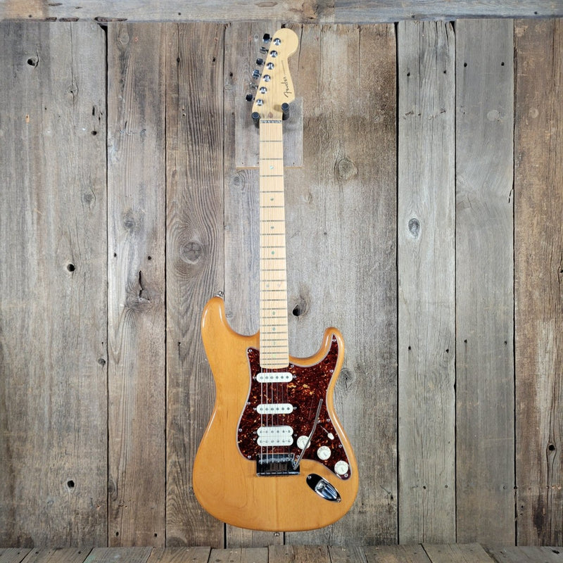 Fender American Deluxe Stratocaster HSS 2004 50th Anniversary Amber - Mahar's Vintage Guitars