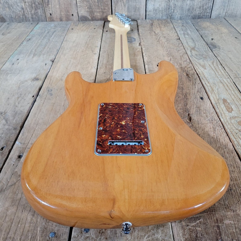 Fender American Deluxe Stratocaster HSS 2004 50th Anniversary Amber - Mahar's Vintage Guitars