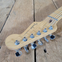 Fender American Deluxe Stratocaster HSS 2004 50th Anniversary Amber - Mahar's Vintage Guitars