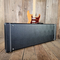 Fender American Deluxe Stratocaster HSS 2004 50th Anniversary Amber - Mahar's Vintage Guitars