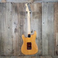 Fender American Deluxe Stratocaster HSS 2004 50th Anniversary Amber - Mahar's Vintage Guitars