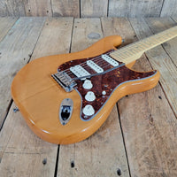 Fender American Deluxe Stratocaster HSS 2004 50th Anniversary Amber - Mahar's Vintage Guitars