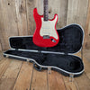 Fender American Stratocaster 50th Anniversary 2004 – Candy Apple Red, Custom Shop Pickups, Original Case - Mahar's Vintage Guitars