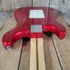 Fender American Stratocaster 50th Anniversary 2004 – Candy Apple Red, Custom Shop Pickups, Original Case - Mahar's Vintage Guitars