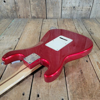 Fender American Stratocaster 50th Anniversary 2004 – Candy Apple Red, Custom Shop Pickups, Original Case - Mahar's Vintage Guitars