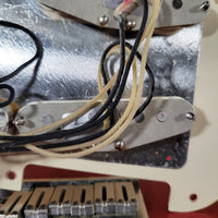 Fender American Stratocaster 50th Anniversary 2004 – Candy Apple Red, Custom Shop Pickups, Original Case - Mahar's Vintage Guitars