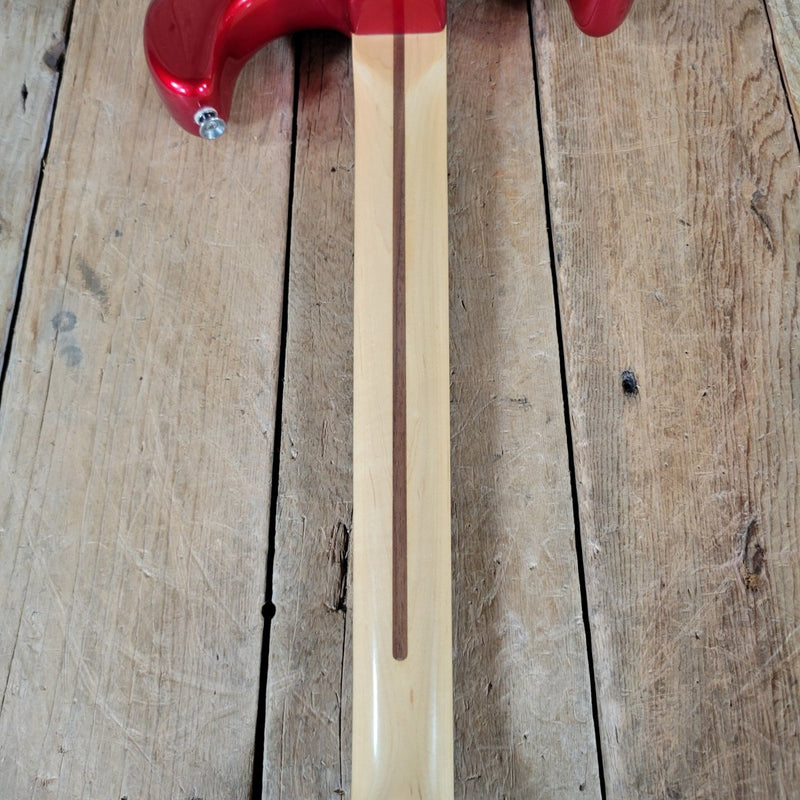 Fender American Stratocaster 50th Anniversary 2004 – Candy Apple Red, Custom Shop Pickups, Original Case - Mahar's Vintage Guitars