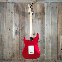 Fender American Stratocaster 50th Anniversary 2004 – Candy Apple Red, Custom Shop Pickups, Original Case - Mahar's Vintage Guitars