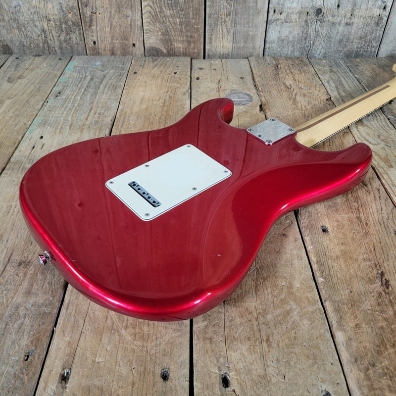 Fender American Stratocaster 50th Anniversary 2004 – Candy Apple Red, Custom Shop Pickups, Original Case - Mahar's Vintage Guitars