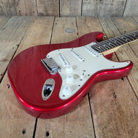 Fender American Stratocaster 50th Anniversary 2004 – Candy Apple Red, Custom Shop Pickups, Original Case - Mahar's Vintage Guitars