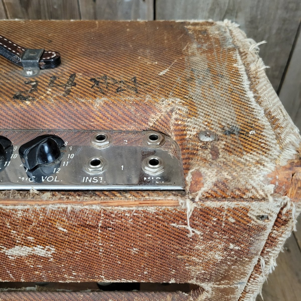 Fender Bandmaster 5E7 Tweed 3x10 1955 – Mahar's Vintage Guitars