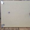 Fender Bandmaster Cab Original Cover Rough White Tolex 1962 - Mahar's Vintage Guitars