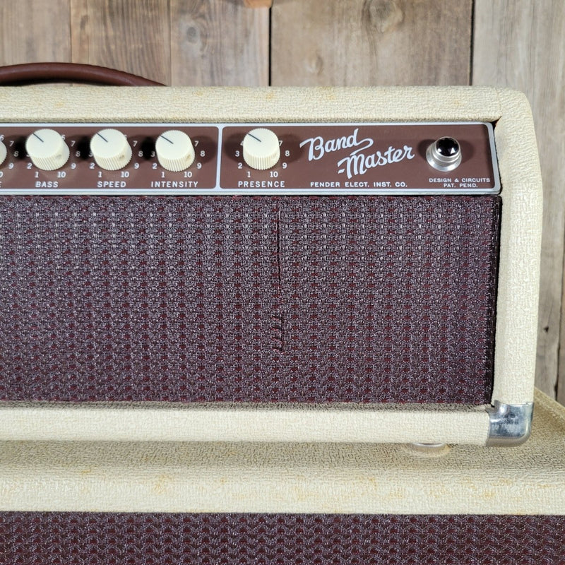 Fender Bandmaster G67 - A Head & Tone Ring Cabinet Blonde 1960 - Mahar's Vintage Guitars