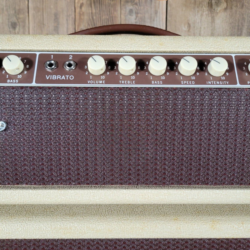 Fender Bandmaster G67 - A Head & Tone Ring Cabinet Blonde 1960 - Mahar's Vintage Guitars