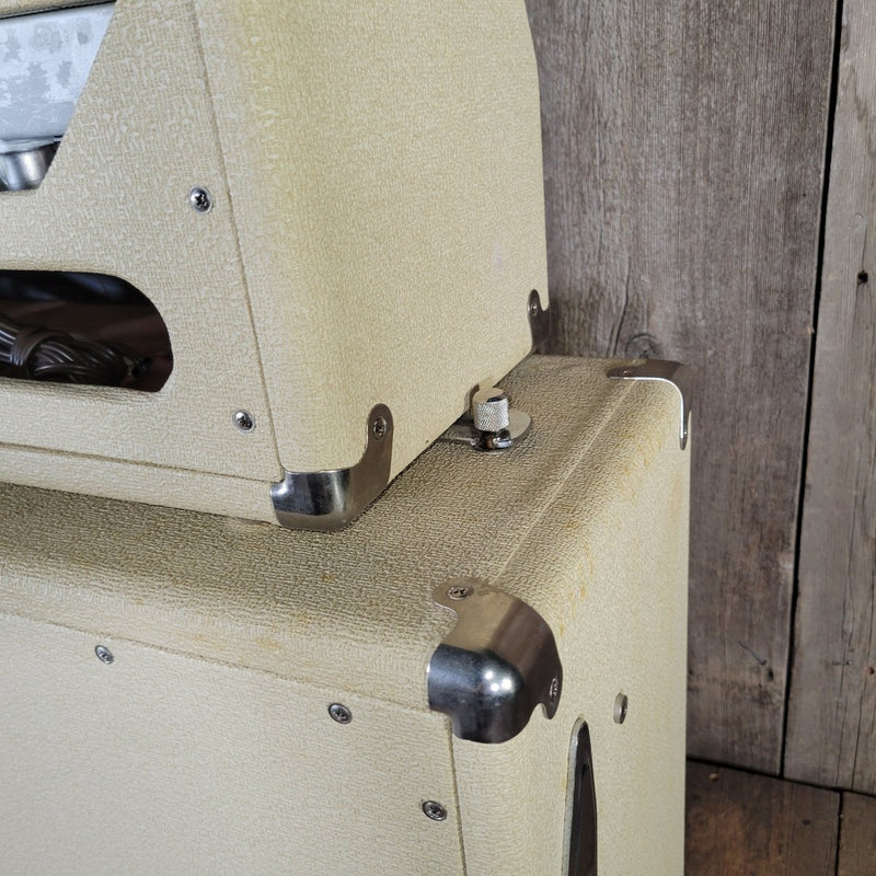 Fender Bandmaster G67 - A Head & Tone Ring Cabinet Blonde 1960 - Mahar's Vintage Guitars