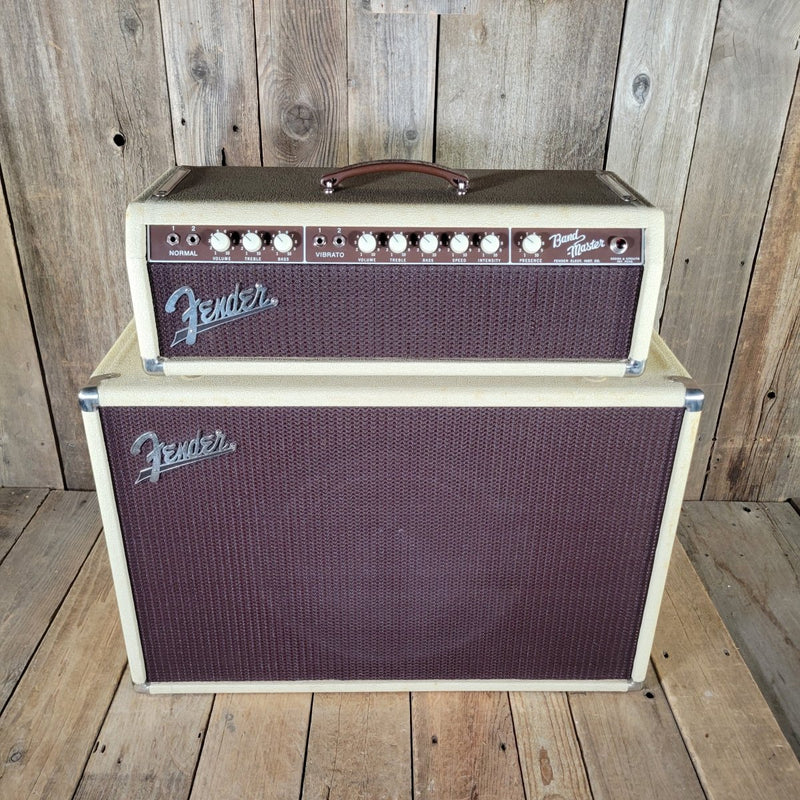 Fender Bandmaster G67 - A Head & Tone Ring Cabinet Blonde 1960 - Mahar's Vintage Guitars