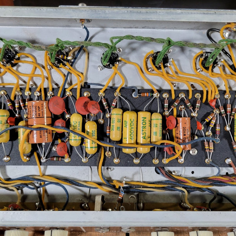 Fender Bandmaster G67 - A Head & Tone Ring Cabinet Blonde 1960 - Mahar's Vintage Guitars