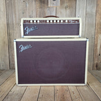Fender Bandmaster G67 - A Head & Tone Ring Cabinet Blonde 1960 - Mahar's Vintage Guitars