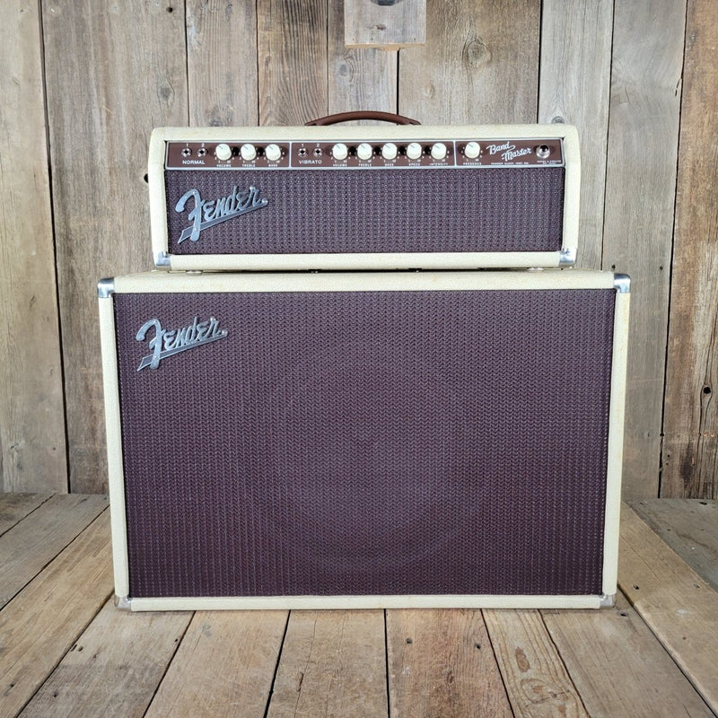 Fender Bandmaster G67 - A Head & Tone Ring Cabinet Blonde 1960 - Mahar's Vintage Guitars