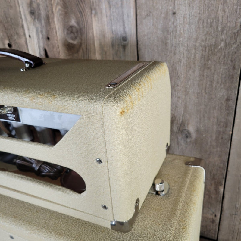 Fender Bandmaster G67 - A Head & Tone Ring Cabinet Blonde 1960 - Mahar's Vintage Guitars