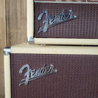 Fender Bandmaster G67 - A Head & Tone Ring Cabinet Blonde 1960 - Mahar's Vintage Guitars
