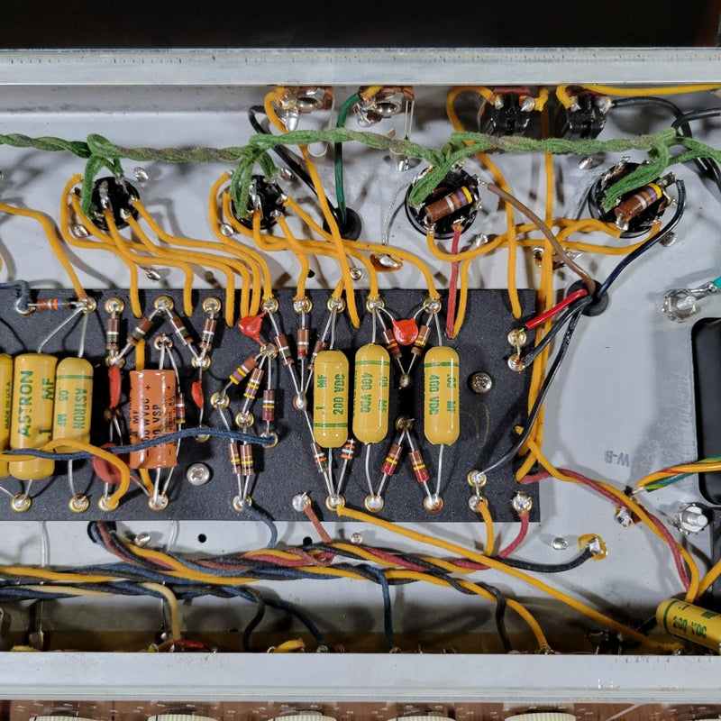 Fender Bandmaster G67 - A Head & Tone Ring Cabinet Blonde 1960 - Mahar's Vintage Guitars