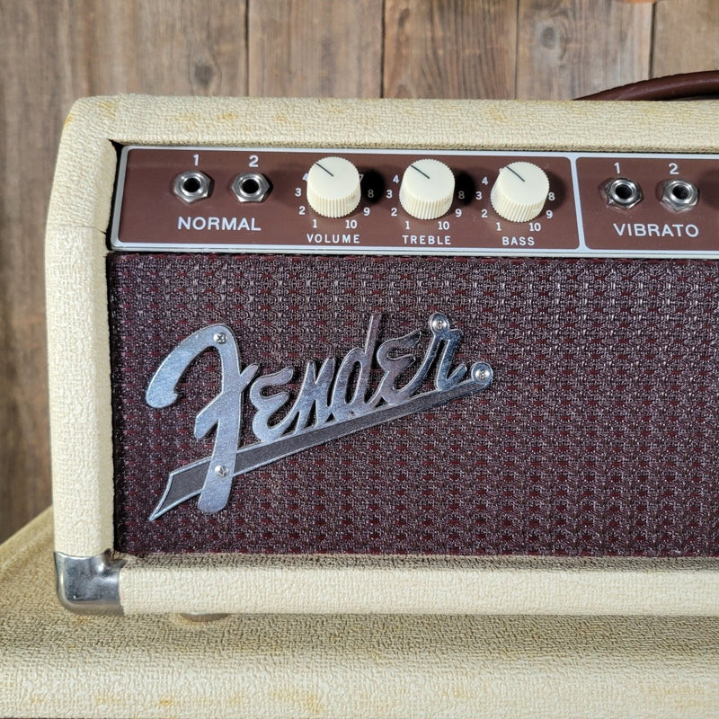 Fender Bandmaster G67 - A Head & Tone Ring Cabinet Blonde 1960 - Mahar's Vintage Guitars