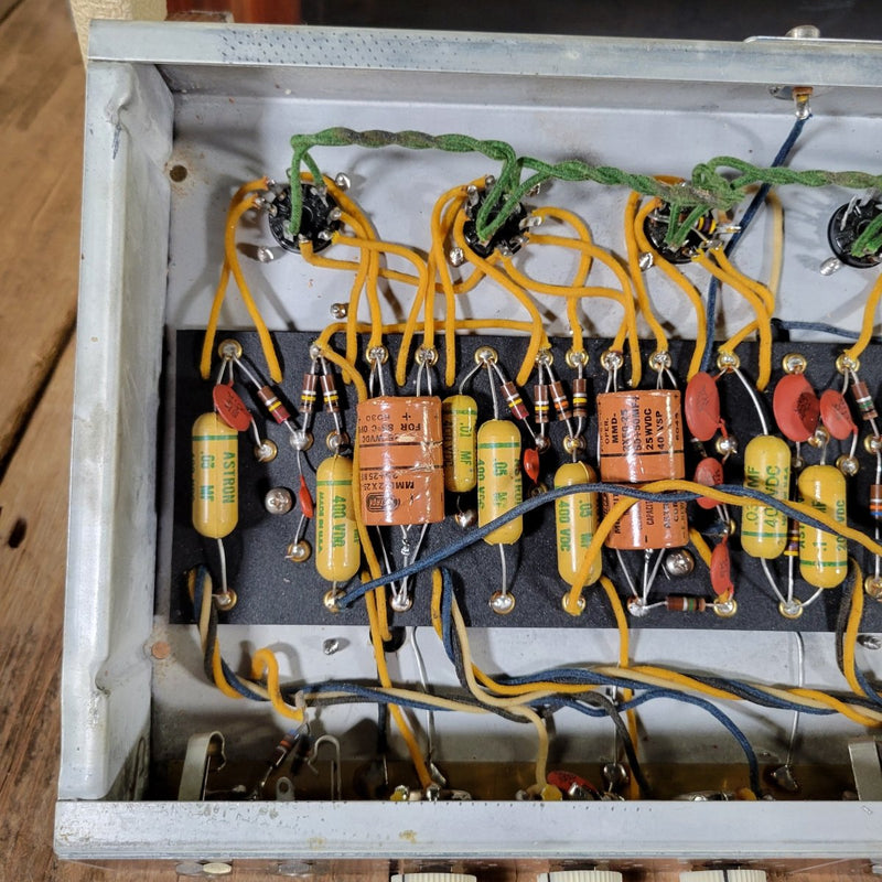 Fender Bandmaster G67 - A Head & Tone Ring Cabinet Blonde 1960 - Mahar's Vintage Guitars