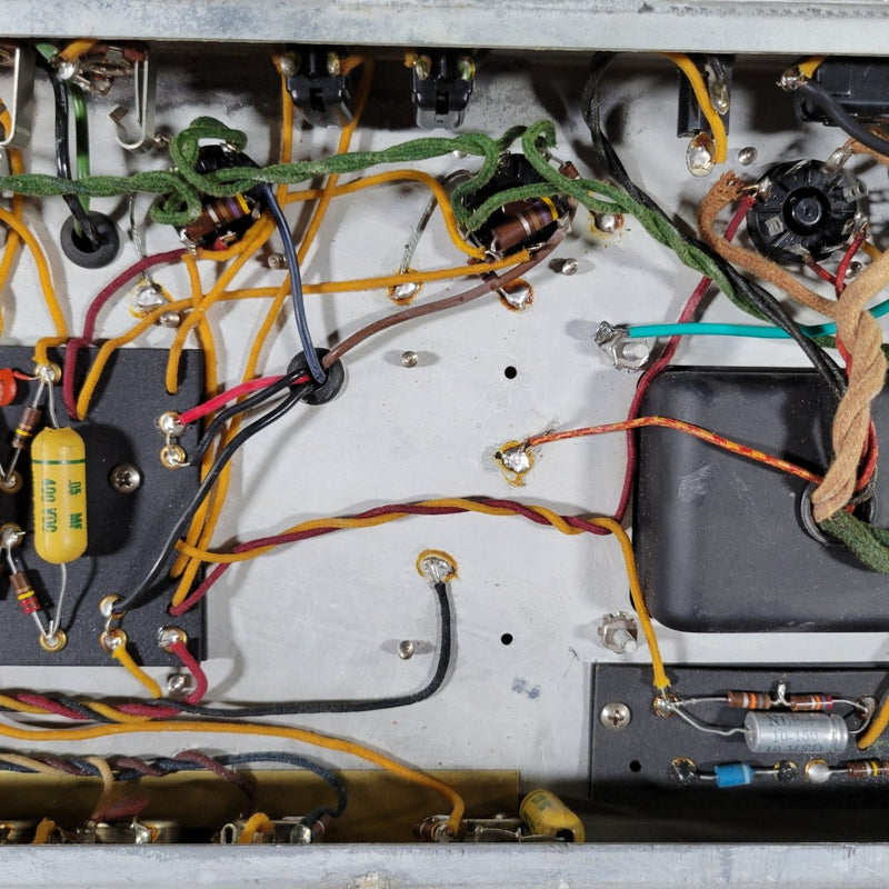 Fender Bassman 6G6 - A Head and Tone Ring Cab 1961 Blonde Tolex - Mahar's Vintage Guitars