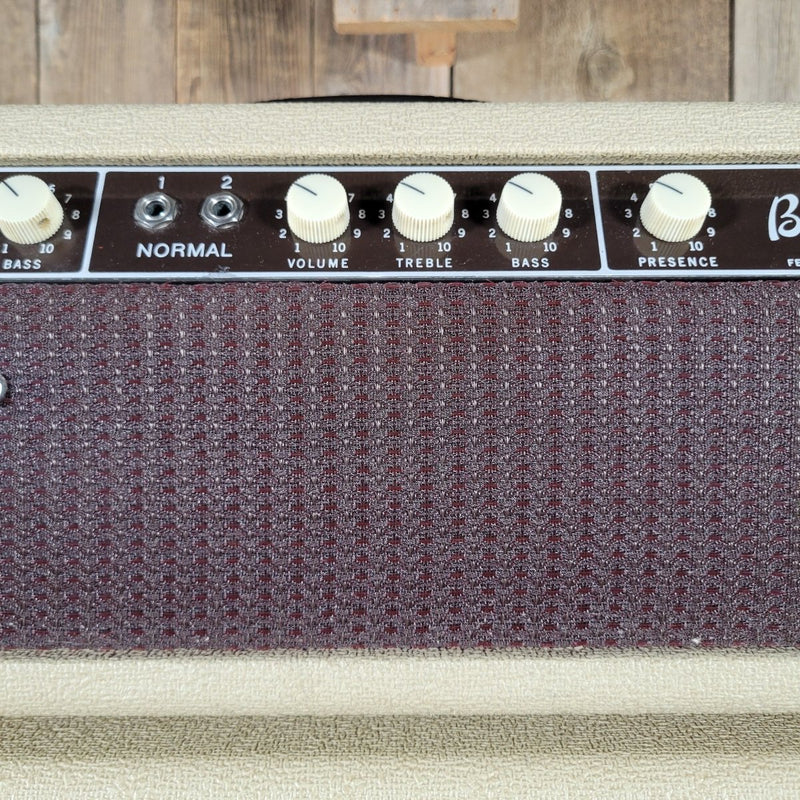 Fender Bassman 6G6 - A Head and Tone Ring Cab 1961 Blonde Tolex - Mahar's Vintage Guitars