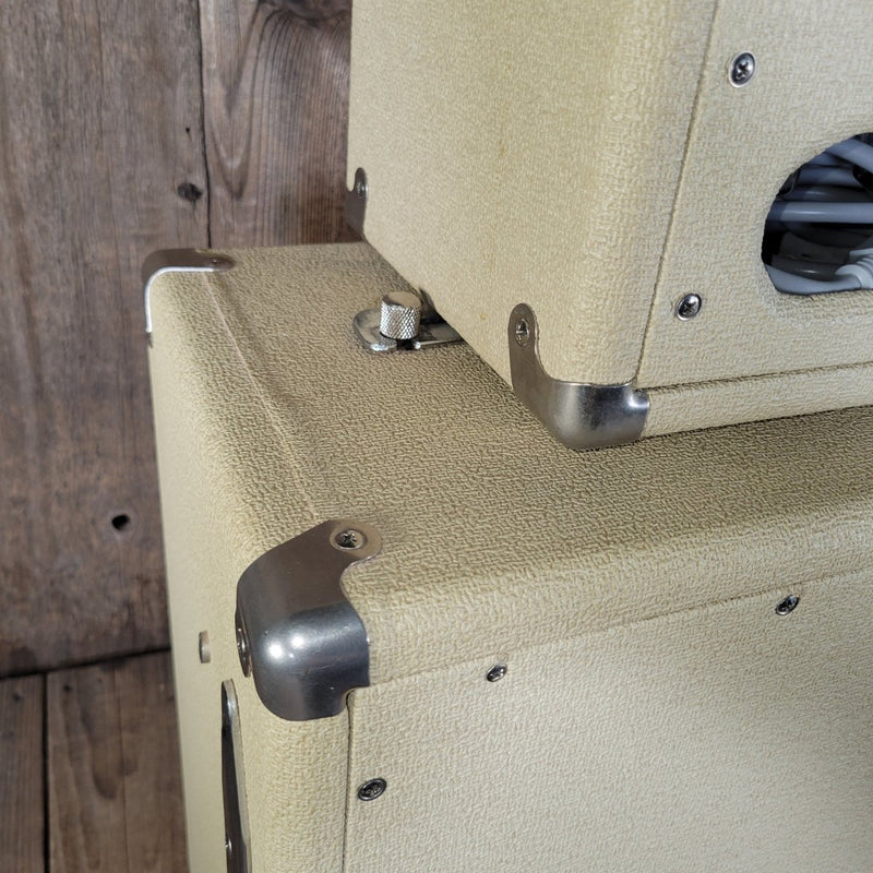 Fender Bassman 6G6 - A Head and Tone Ring Cab 1961 Blonde Tolex - Mahar's Vintage Guitars