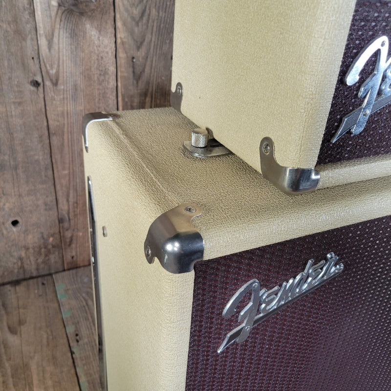 Fender Bassman 6G6 - A Head and Tone Ring Cab 1961 Blonde Tolex - Mahar's Vintage Guitars