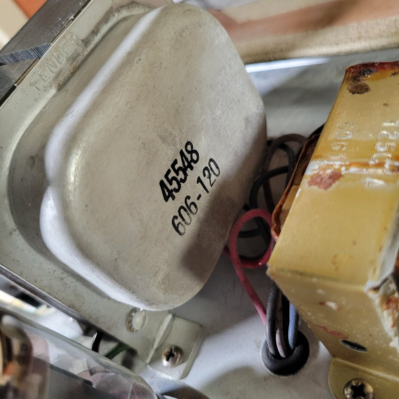 Fender Bassman 6G6 - A Head and Tone Ring Cab 1961 Blonde Tolex - Mahar's Vintage Guitars