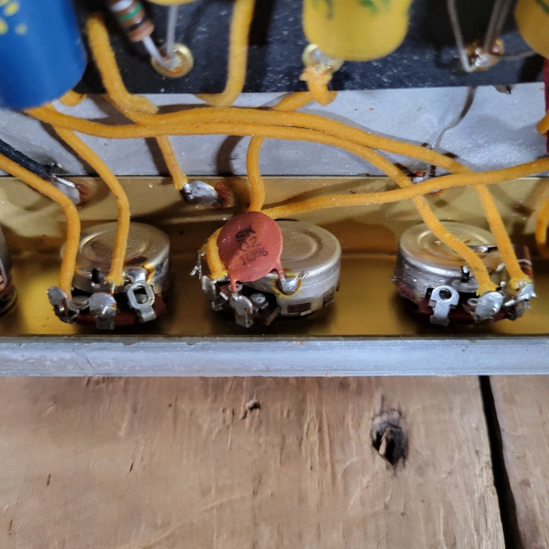 Fender Bassman 6G6 - A Head and Tone Ring Cab 1961 Blonde Tolex - Mahar's Vintage Guitars