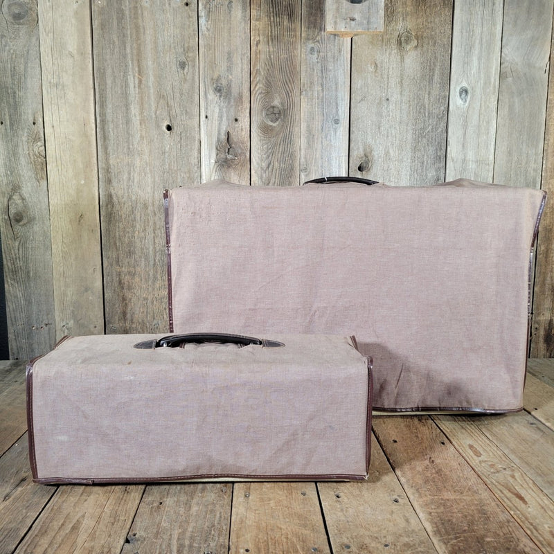 Fender Bassman 6G6 - A Head and Tone Ring Cab 1961 Blonde Tolex - Mahar's Vintage Guitars