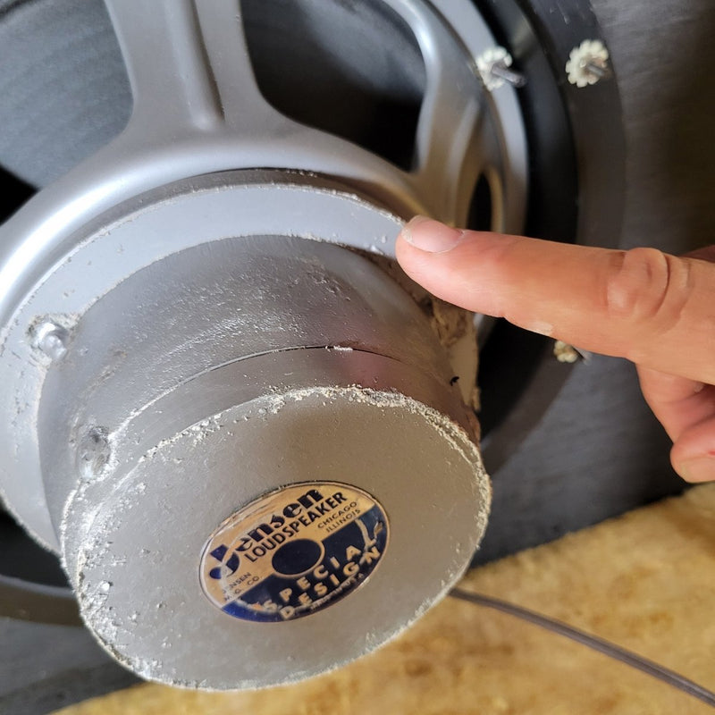 Fender Bassman 6G6 - A Head and Tone Ring Cab 1961 Blonde Tolex - Mahar's Vintage Guitars